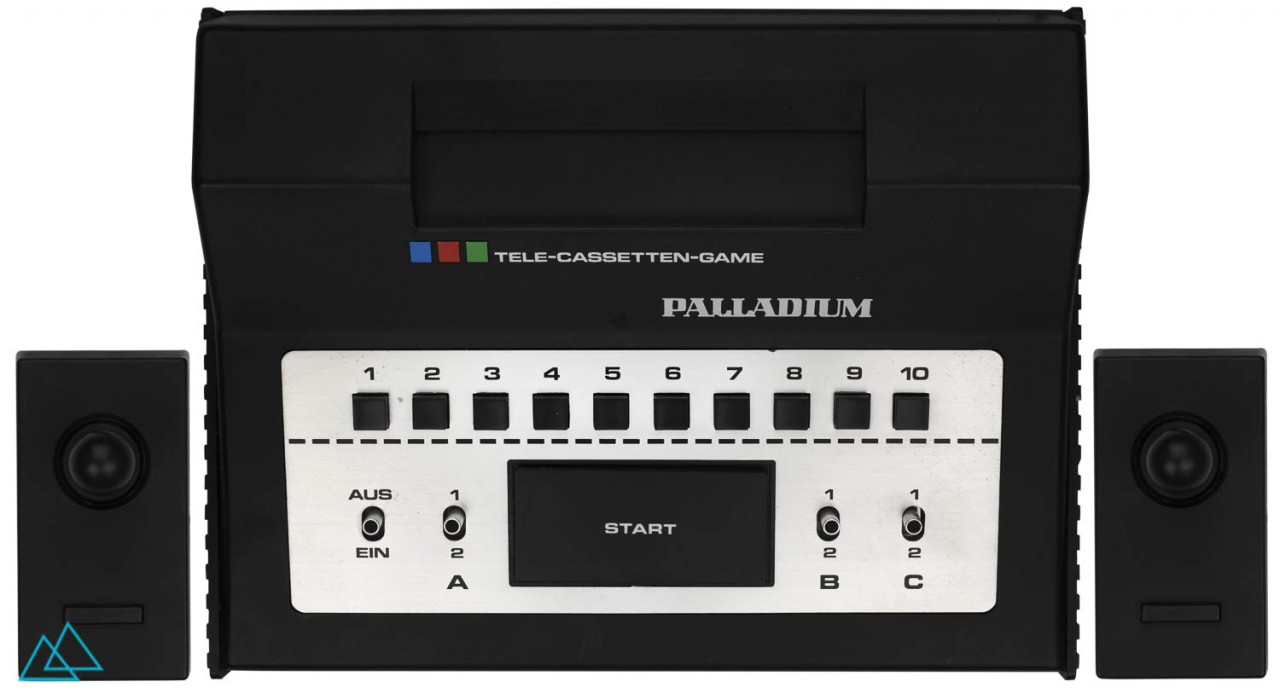 Top view Pc-50x video game console Palladium Tele-Cassetten-Game 825/581